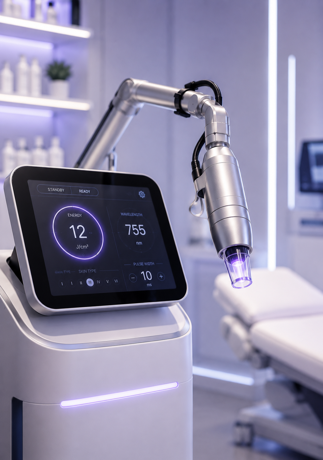 Advanced laser and aesthetic treatment devices